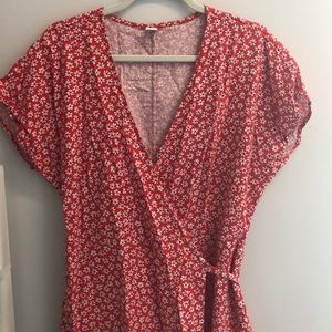 Old Navy Retro wrap sundress